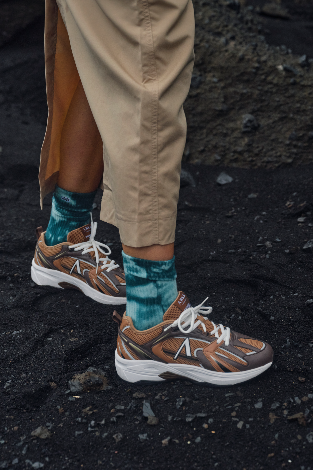 ARKK Collection Oserra Mesh S-SP | Tobacco Brown Dark Earth Black | Men Oserra